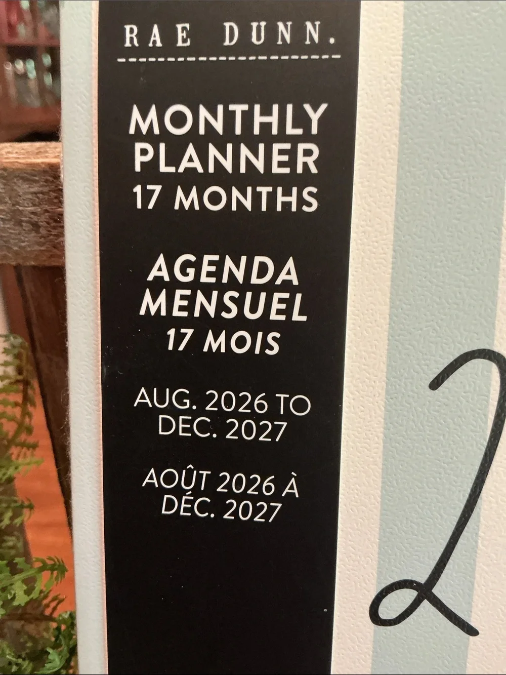 Rae Dunn 2027. Planner